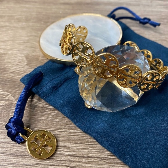 Brand new Tory Burch gold cuff bracelet - Picture 5 of 5